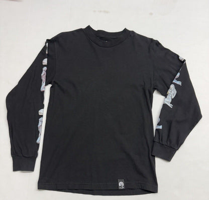 Huf Worldwide x Sorayama Tshirt Graphic Black Supreme Streetwear Skateboarding S - thriftgoblin