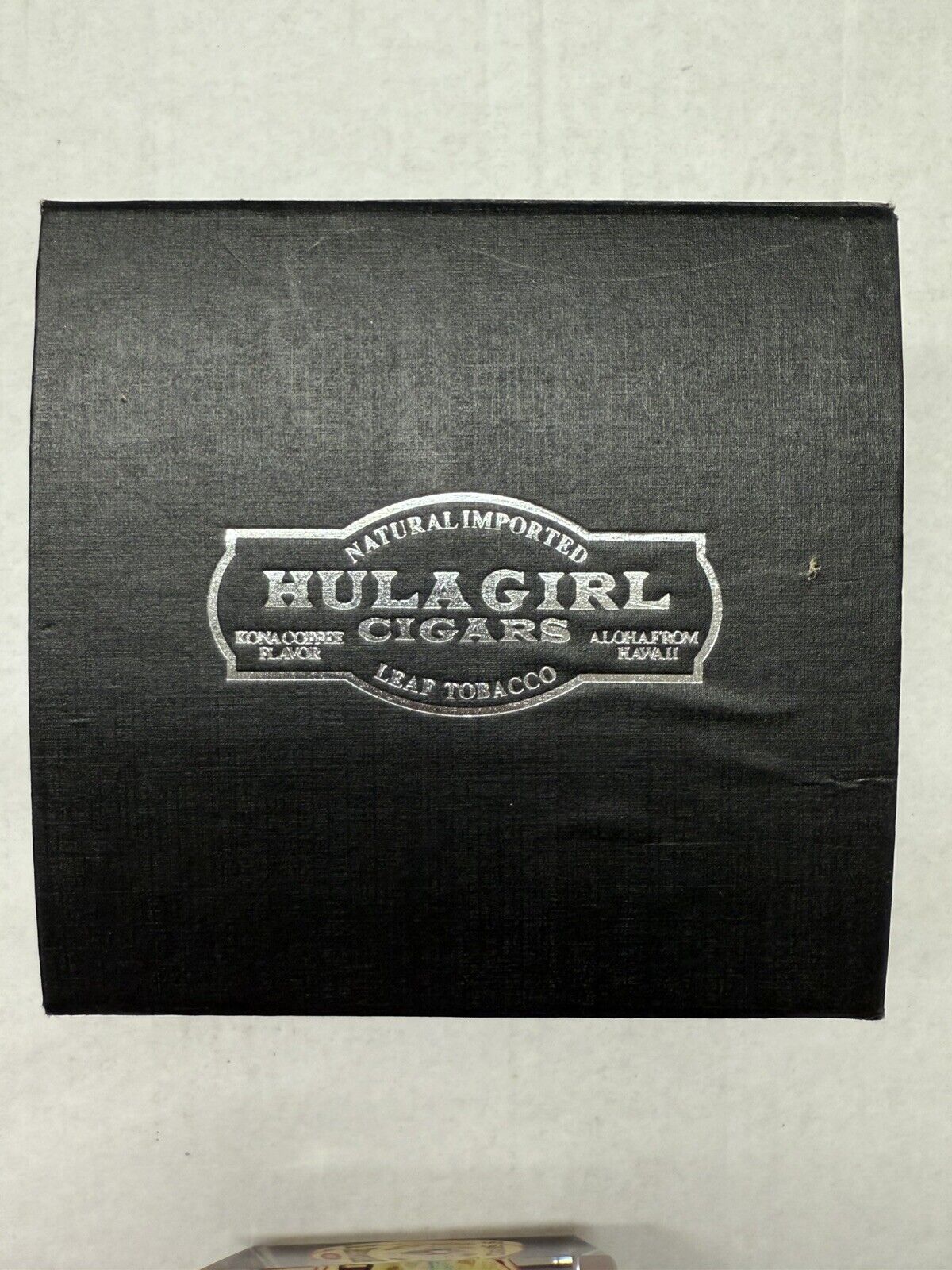Hula Girl Cigars Crystal Cigar Ashtray Tray Lady Pin - Up Hawaii Smoke Tobacco - thriftgoblin