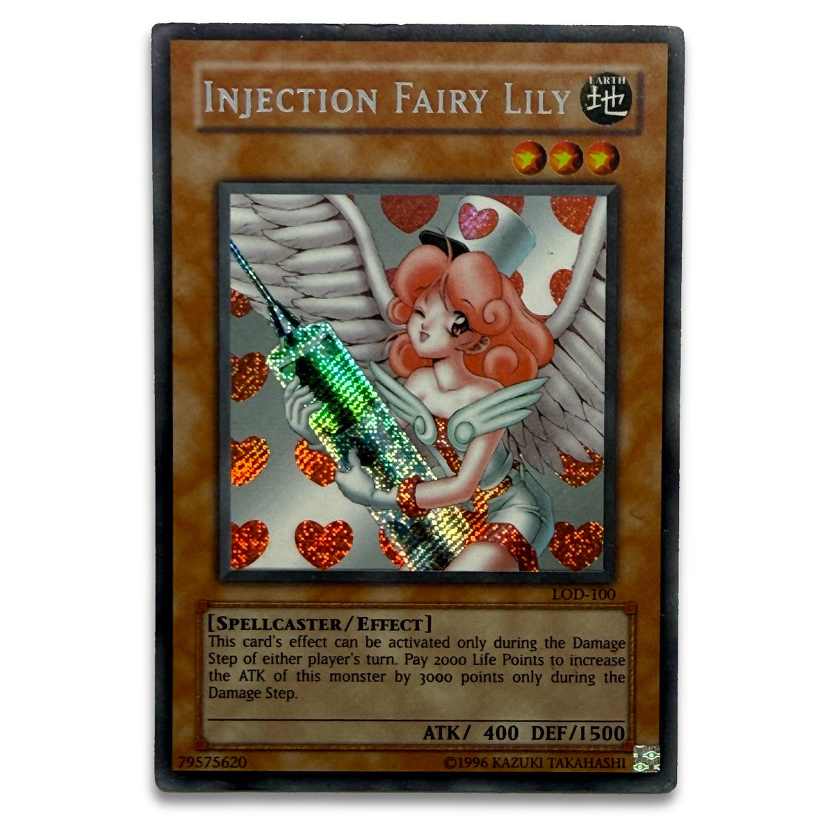 Injection Fairy Lily LOD-100 Legacy of Darkness Yu-Gi-Oh - Thrift GoblinTrading Card