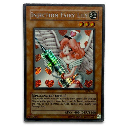 Injection Fairy Lily LOD-100 Legacy of Darkness Yu-Gi-Oh - Thrift GoblinTrading Card