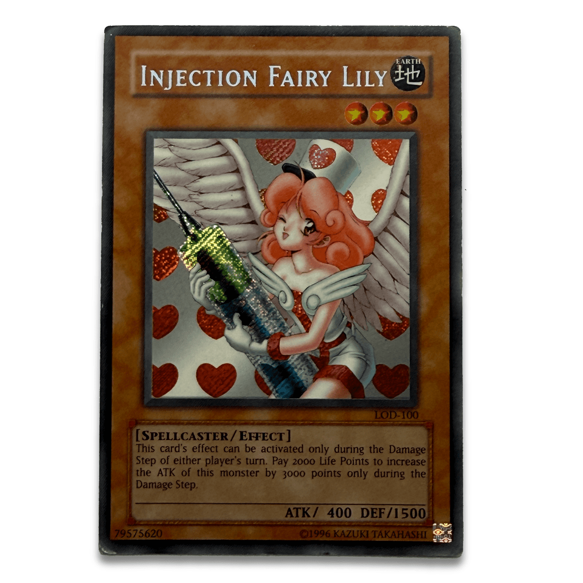Injection Fairy Lily LOD-100 Legacy of Darkness Yu-Gi-Oh - Thrift GoblinTrading Card