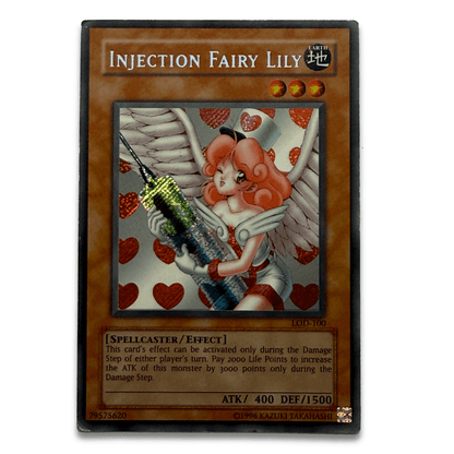 Injection Fairy Lily LOD-100 Legacy of Darkness Yu-Gi-Oh - Thrift GoblinTrading Card