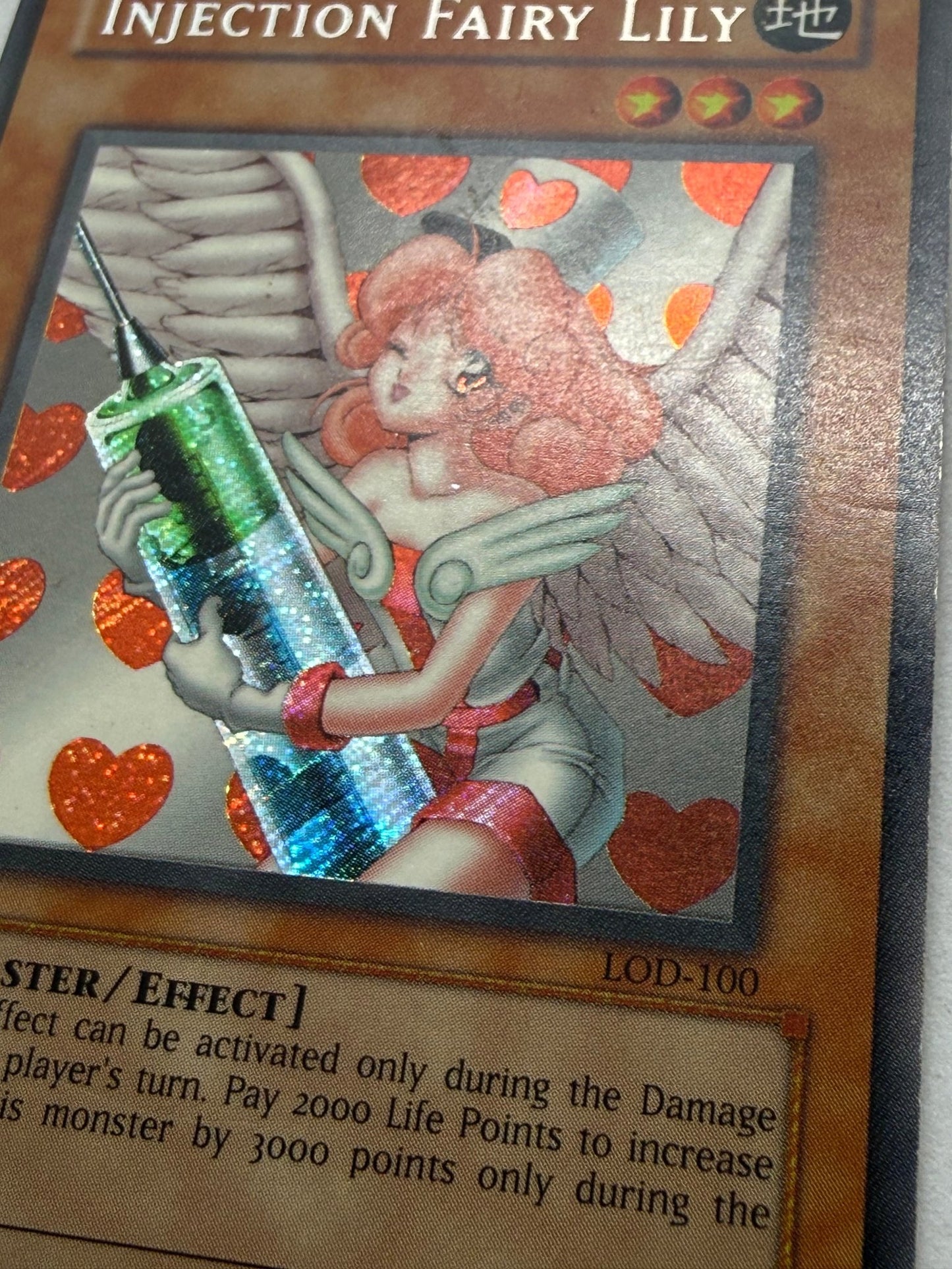 Injection Fairy Lily LOD-100 Legacy of Darkness Yu-Gi-Oh - Thrift GoblinTrading Card