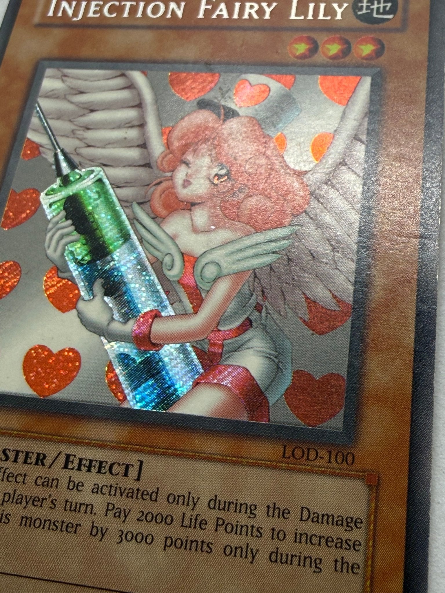 Injection Fairy Lily LOD-100 Legacy of Darkness Yu-Gi-Oh - Thrift GoblinTrading Card