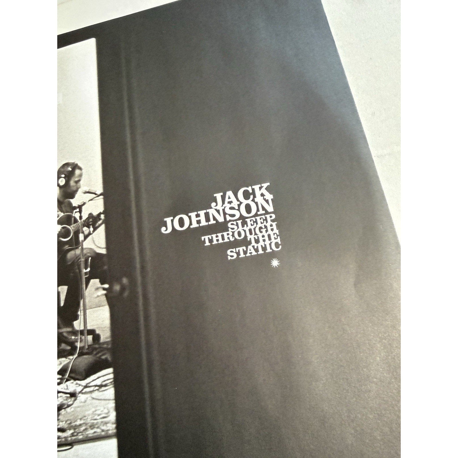 Jack Johnson Sleep Through The Static 2xLP Vinyl Brushfire Records 2008 Guitar - thriftgoblin