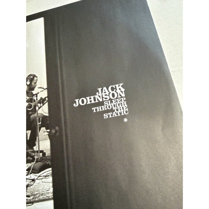 Jack Johnson Sleep Through The Static 2xLP Vinyl Brushfire Records 2008 Guitar - thriftgoblin