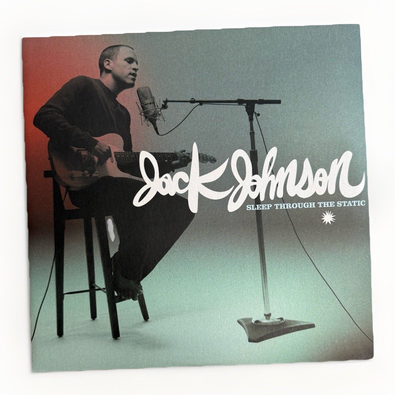 Jack Johnson Sleep Through The Static 2xLP Vinyl Brushfire Records 2008 Guitar - thriftgoblin