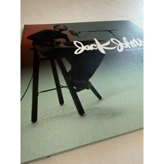 Jack Johnson Sleep Through The Static 2xLP Vinyl Brushfire Records 2008 Guitar - thriftgoblin