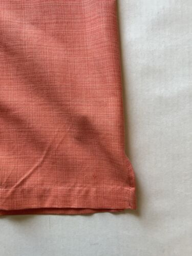 Jamaica Jaxx 100% Silk Button Up Shirt Mens Medium Short Sleeve Orange Pocket - thriftgoblin