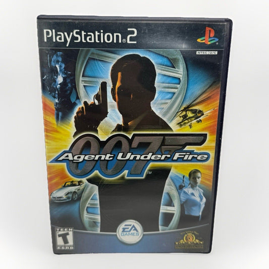 James Bond 007 Agent Under Fire (Sony PlayStation 2, 2001) Complete w Manual PS2 - thriftgoblin