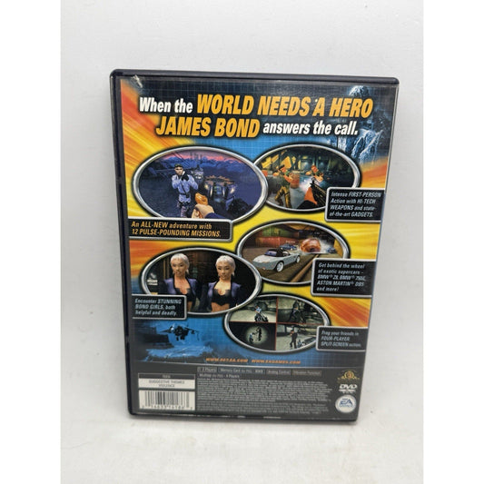 James Bond 007 Agent Under Fire (Sony PlayStation 2, 2001) Complete w Manual PS2 - thriftgoblin