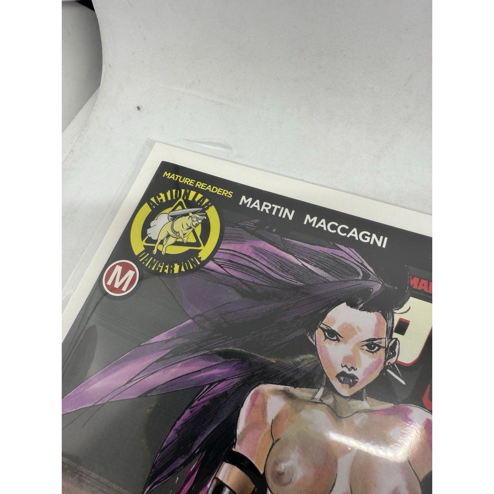 Jason Martin’s Vampblade Season 4 47 Artist Risqué Variant 2019 (Action Lab) - thriftgoblin