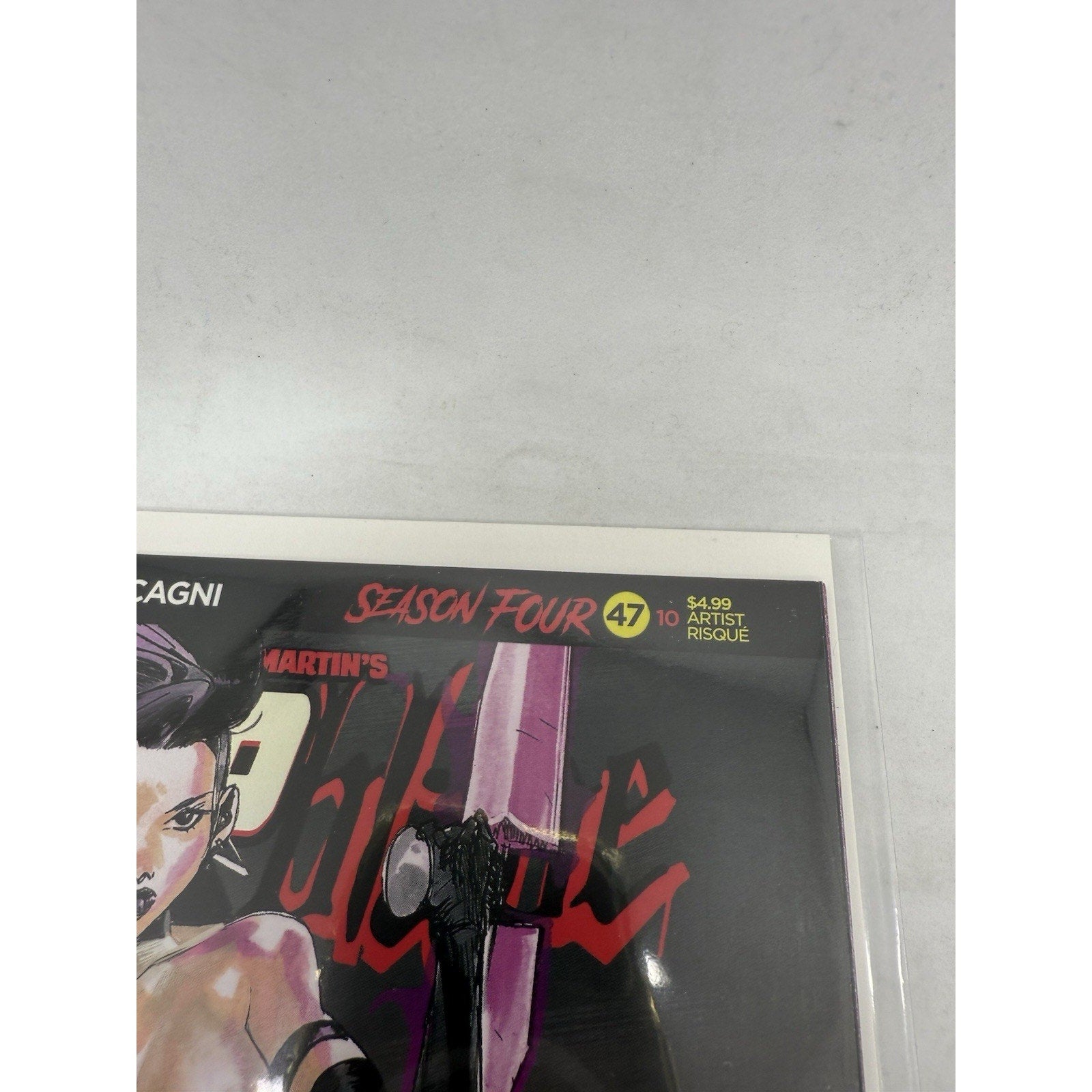 Jason Martin’s Vampblade Season 4 47 Artist Risqué Variant 2019 (Action Lab) - thriftgoblin