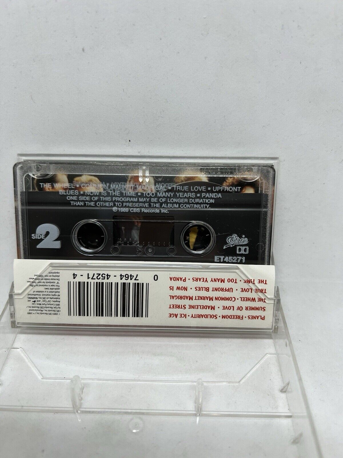 Jefferson Airplane Self Titled CASSETTE Tape 1989 Epic OET 45271 Grace Slick - thriftgoblin