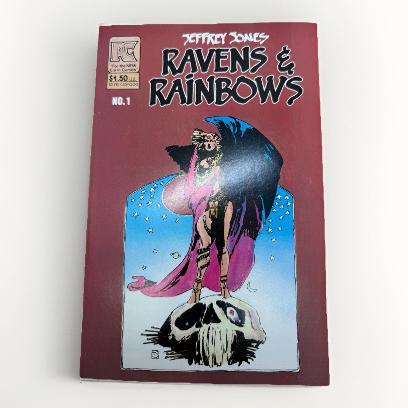 Jeffrey Jones Ravens & Rainbows No. 1 PC Comics 1980s Indie Fantasy Erotic NM - thriftgoblin