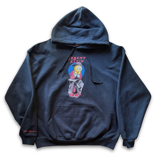 Jeremy Klein Industries Lance Mountain Skateboarding Pullover Graphic Hoodie - thriftgoblin