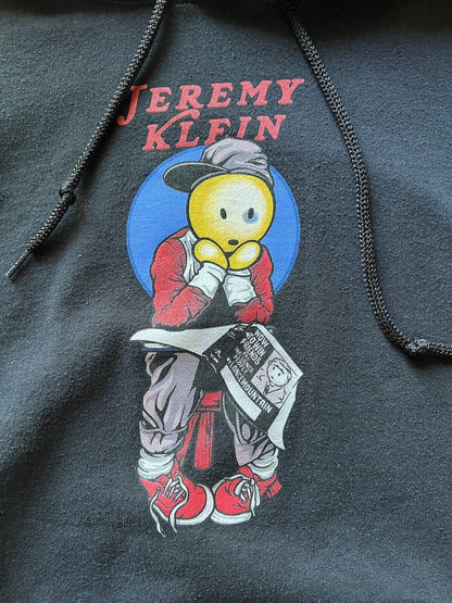 Jeremy Klein Industries Lance Mountain Skateboarding Pullover Graphic Hoodie - thriftgoblin
