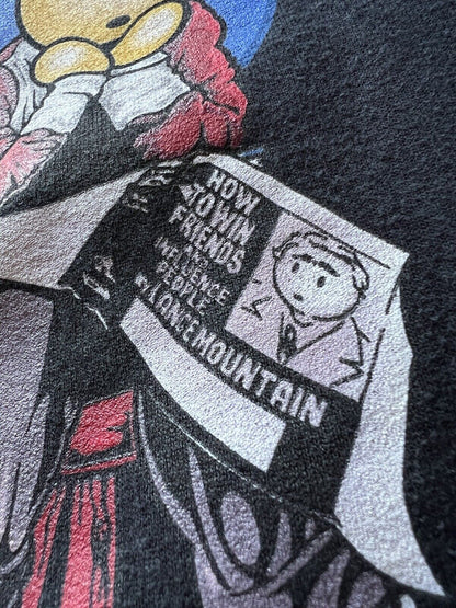 Jeremy Klein Industries Lance Mountain Skateboarding Pullover Graphic Hoodie - thriftgoblin