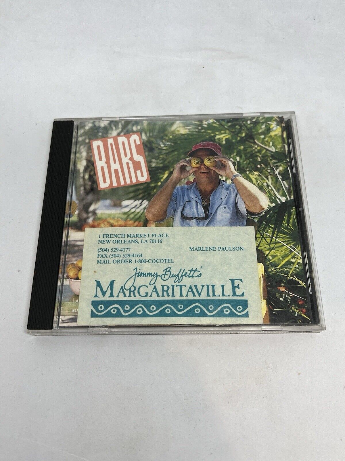 Jimmy Buffett Bars CD With Card Part Of Set MCAD - 10613 Tested - thriftgoblin
