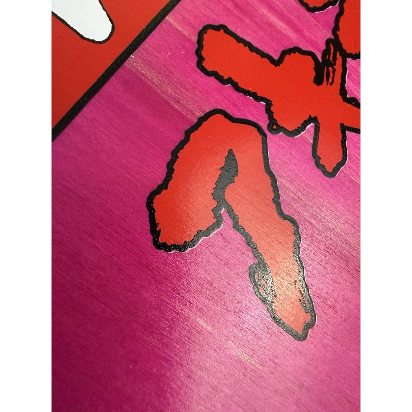 JK Industries Akira Tetsuo Transformation Gold Dip 8.25 Skateboard Deck Hand - thriftgoblin