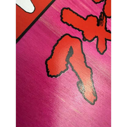 JK Industries Akira Tetsuo Transformation Gold Dip 8.25 Skateboard Deck Hand - thriftgoblin