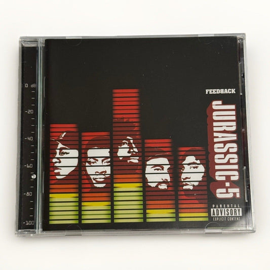Jurassic 5 Feedback CD 2006 Hip Hop Reggae Interscope J5 Album Explicit - thriftgoblin