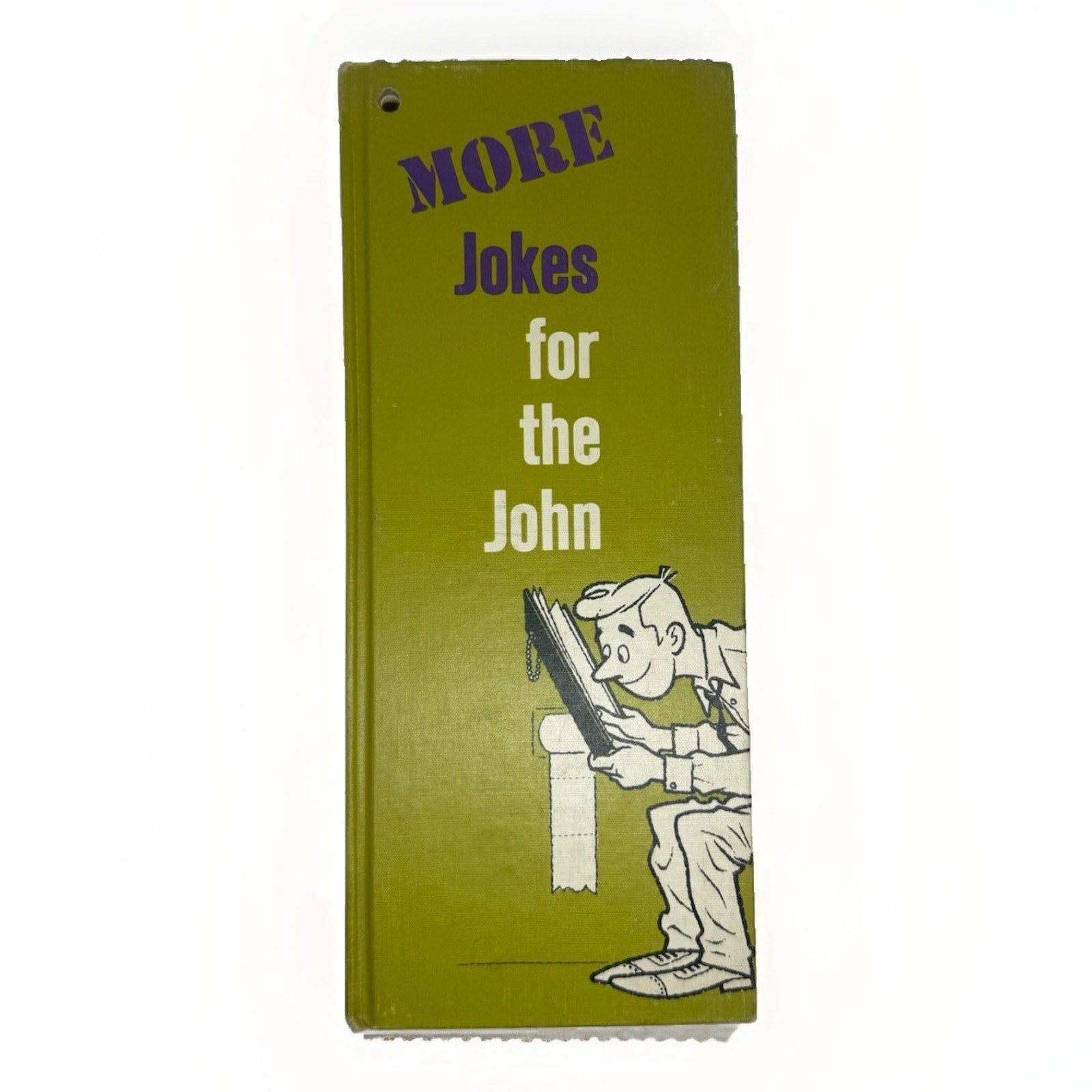 Kanrom Bathroom Humor Book Set of 3 1960s Vintage Novelty Flushed Jokes John - thriftgoblin