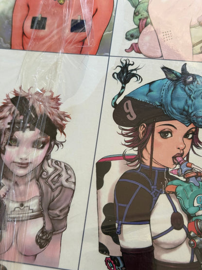 Katsuya Terada Portfolio Cover Girls Dark Horse Deluxe 2004 Sealed - thriftgoblinArt Book
