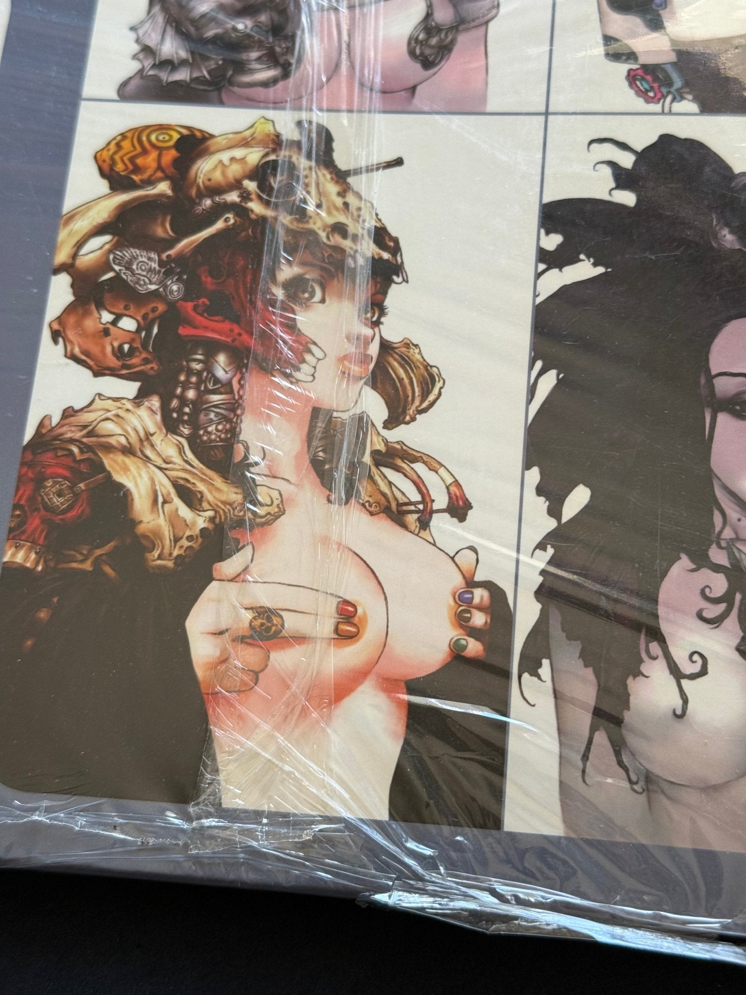 Katsuya Terada Portfolio Cover Girls Dark Horse Deluxe 2004 Sealed - thriftgoblinArt Book