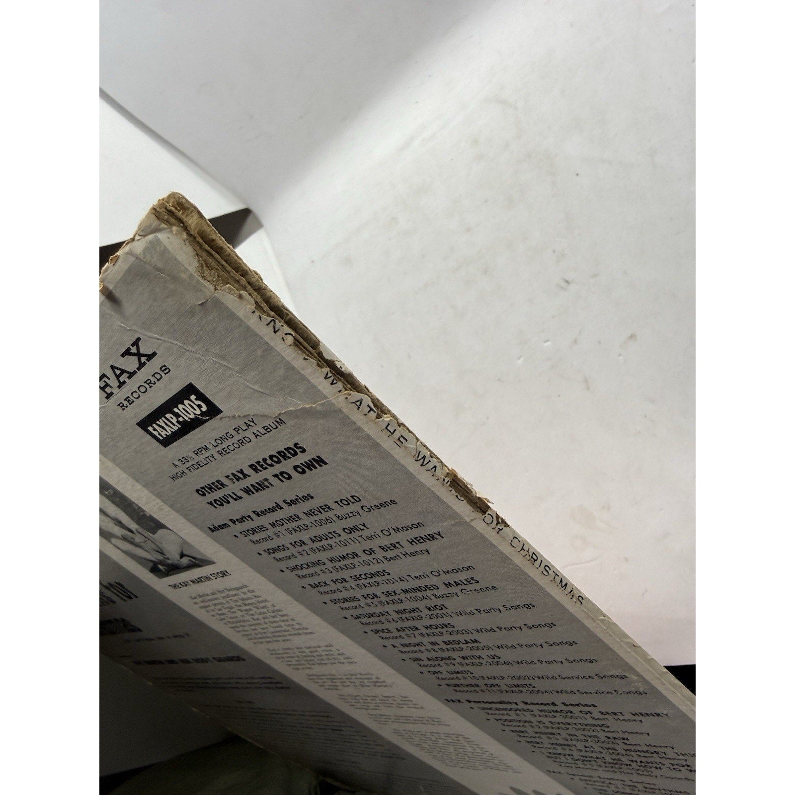 Kay Martin I Know What He Wants for Christmas 1962 Fax LP Adult Xmas Pinup Vinyl - thriftgoblin