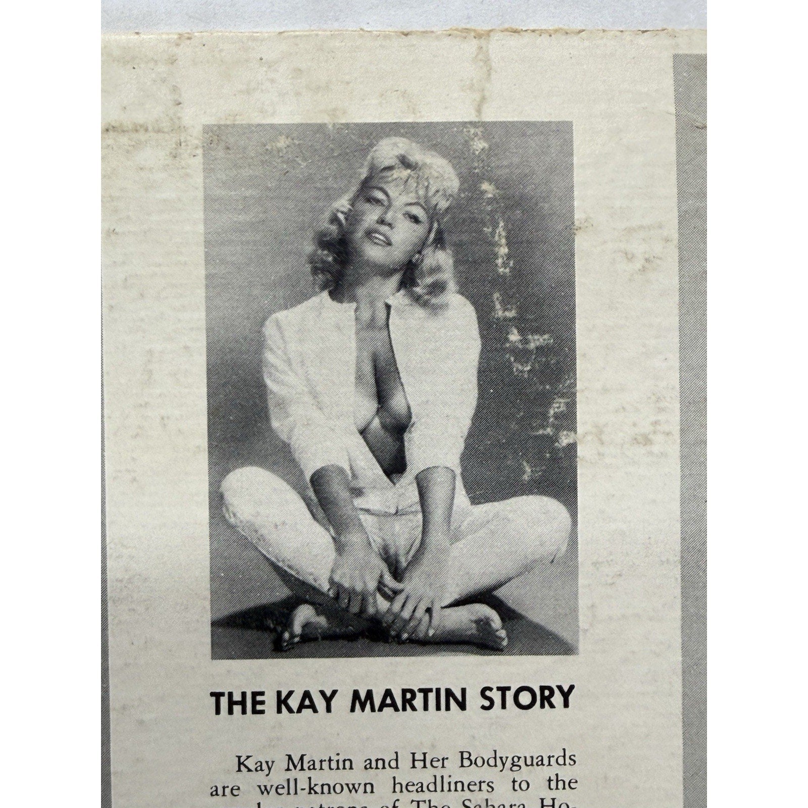 Kay Martin I Know What He Wants for Christmas 1962 Fax LP Adult Xmas Pinup Vinyl - thriftgoblin