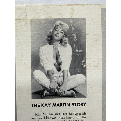 Kay Martin I Know What He Wants for Christmas 1962 Fax LP Adult Xmas Pinup Vinyl - thriftgoblin