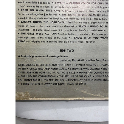 Kay Martin I Know What He Wants for Christmas 1962 Fax LP Adult Xmas Pinup Vinyl - thriftgoblin