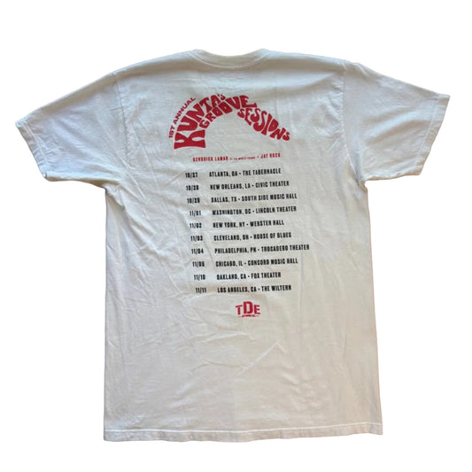 Kendrick Lamar Kunta's Groove Sessions Tour Tee TDE Official TPAB Era Medium - thriftgoblinTee