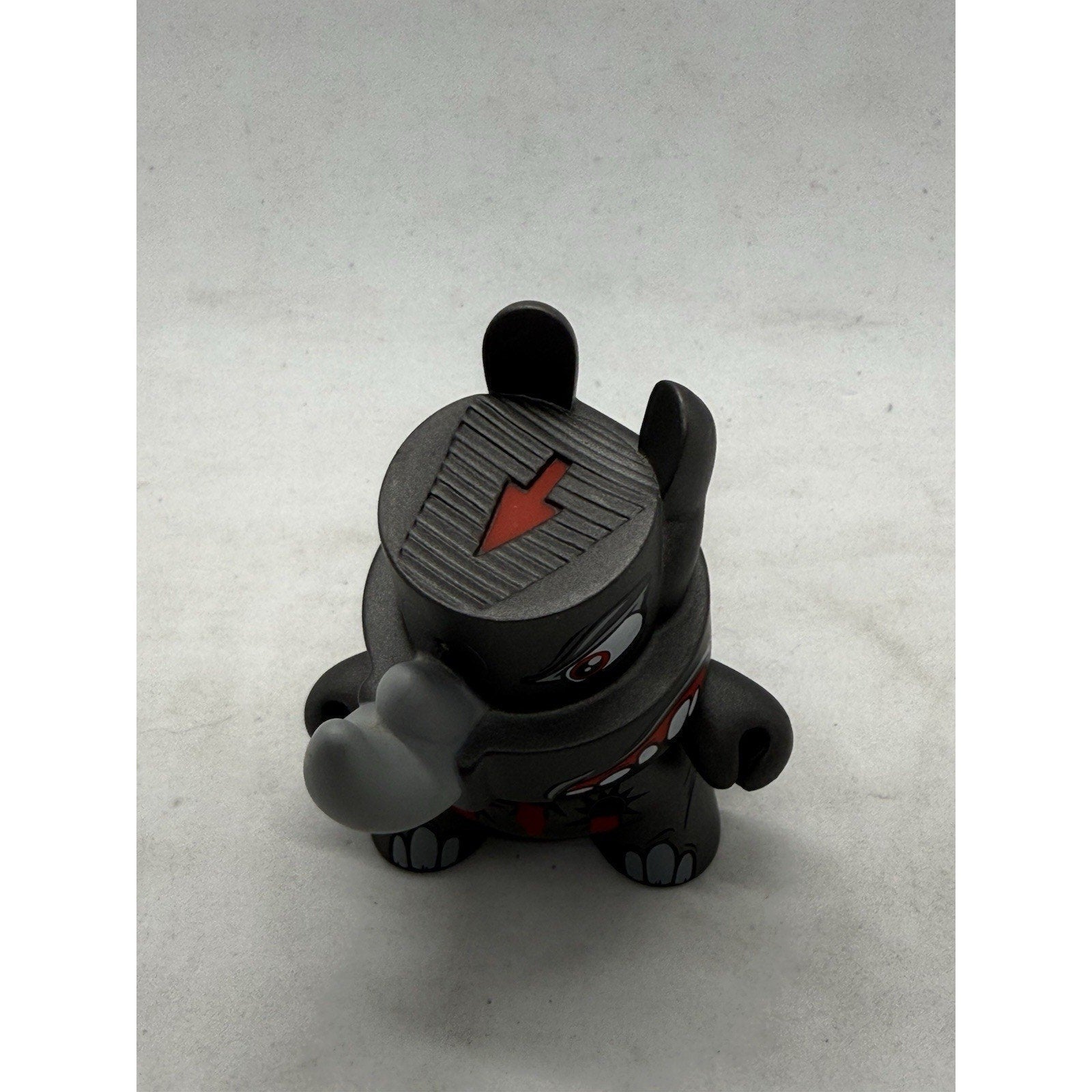 Kidrobot Fatcap 2012 Series 3 Rhino Vinyl Figure D. Ross Scribe (B) - thriftgoblin