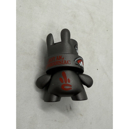 Kidrobot Fatcap 2012 Series 3 Rhino Vinyl Figure D. Ross Scribe (B) - thriftgoblin