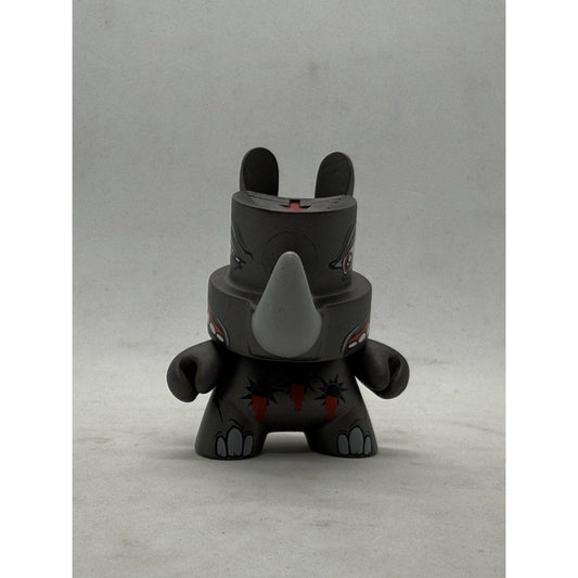 Kidrobot Fatcap 2012 Series 3 Rhino Vinyl Figure D. Ross Scribe (B) - thriftgoblin