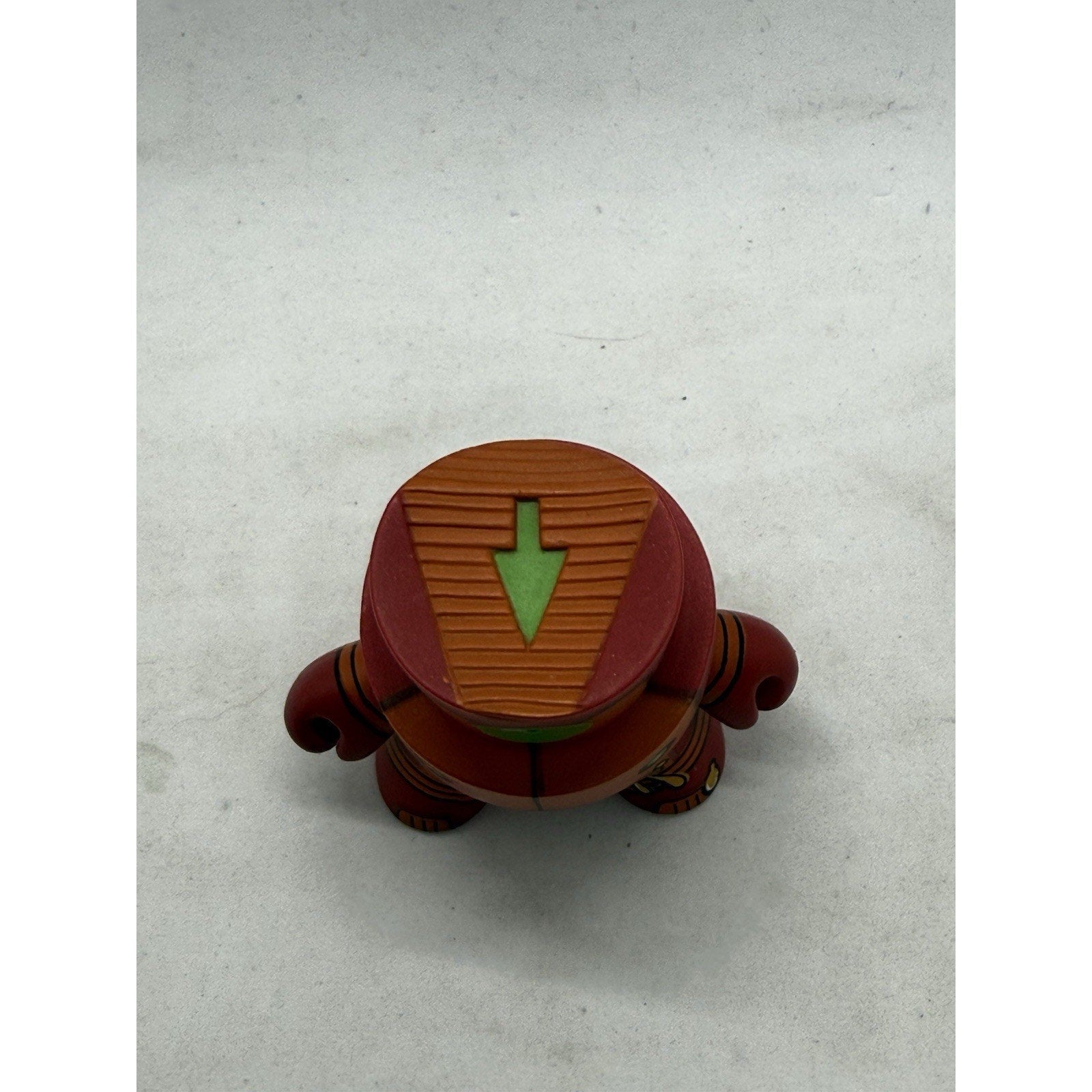 Kidrobot Fatcap Series 1 Devious 2006 3in Vinyl Designer Art Toy Red Figure - thriftgoblin
