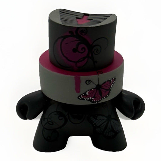 Kidrobot Fatcap Series 2 2008 - Hello Reach - 3" Vinyl Figure 29 - Degrees Kaws - thriftgoblin