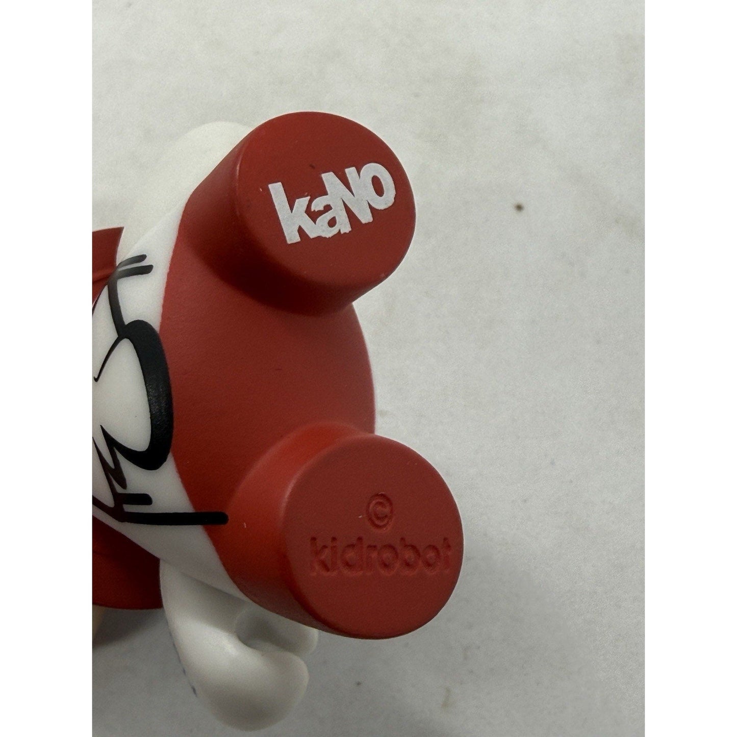 Kidrobot Fatcap Series 3 KaNo USPS Sticker Kidrobot Vinyl figure - thriftgoblin