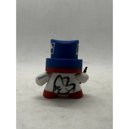 Kidrobot Fatcap Series 3 KaNo USPS Sticker Kidrobot Vinyl figure - thriftgoblin