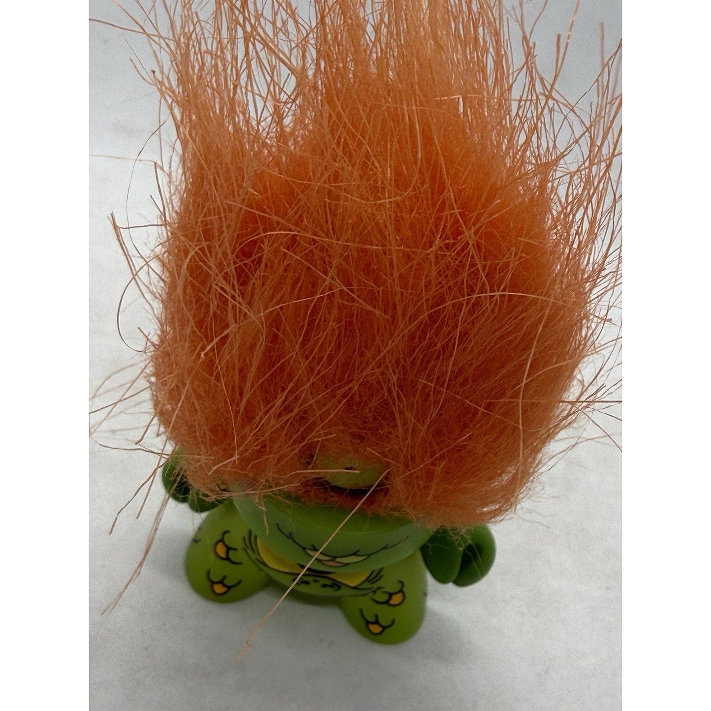 Kidrobot Fatcap Series 3 MCA Evil Design 3in Vinyl Figure Orange Hair Troll Graf - thriftgoblin