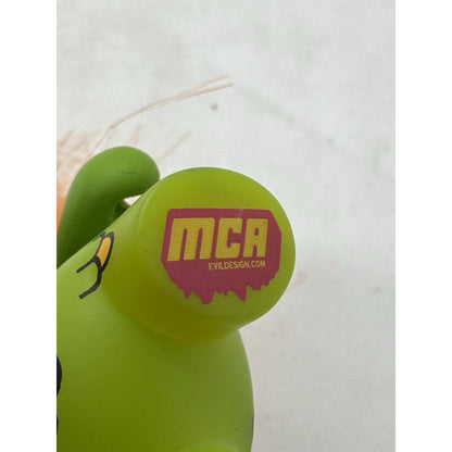 Kidrobot Fatcap Series 3 MCA Evil Design 3in Vinyl Figure Orange Hair Troll Graf - thriftgoblin