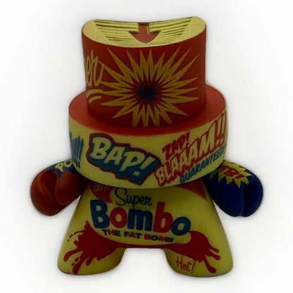 Kidrobot Fatcap Series 3 Super Bombo Queen Andrea 3in Vinyl Figure Open Graffiti - thriftgoblin