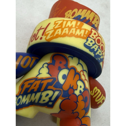 Kidrobot Fatcap Series 3 Super Bombo Queen Andrea 3in Vinyl Figure Open Graffiti - thriftgoblin