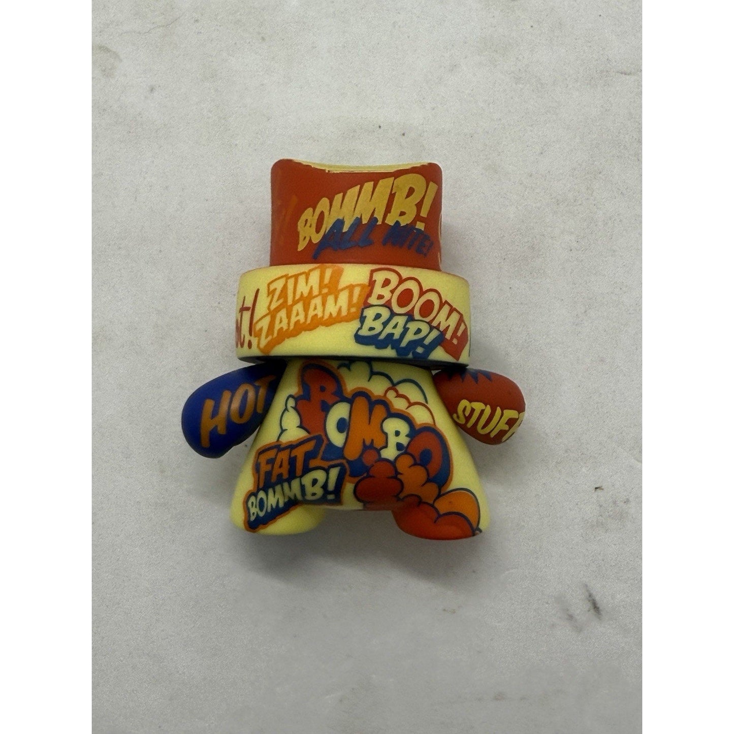 Kidrobot Fatcap Series 3 Super Bombo Queen Andrea 3in Vinyl Figure Open Graffiti - thriftgoblin