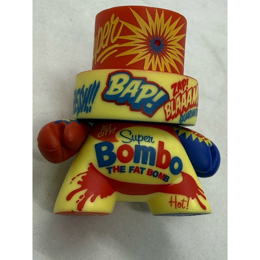 Kidrobot Fatcap Series 3 Super Bombo Queen Andrea 3in Vinyl Figure Open Graffiti - thriftgoblin
