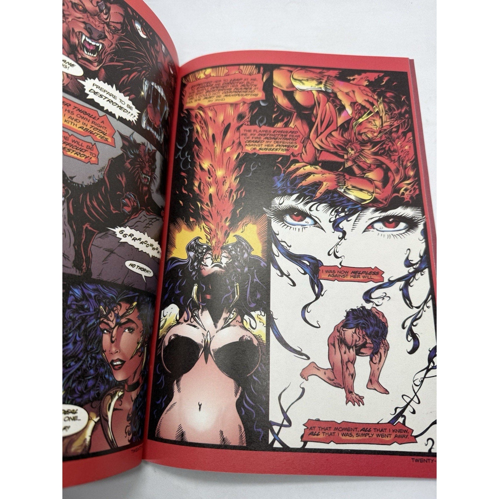 Kirk Lindo’s Luxura Collection Vamp Erotic Comic Brainstorm 1990s - thriftgoblin