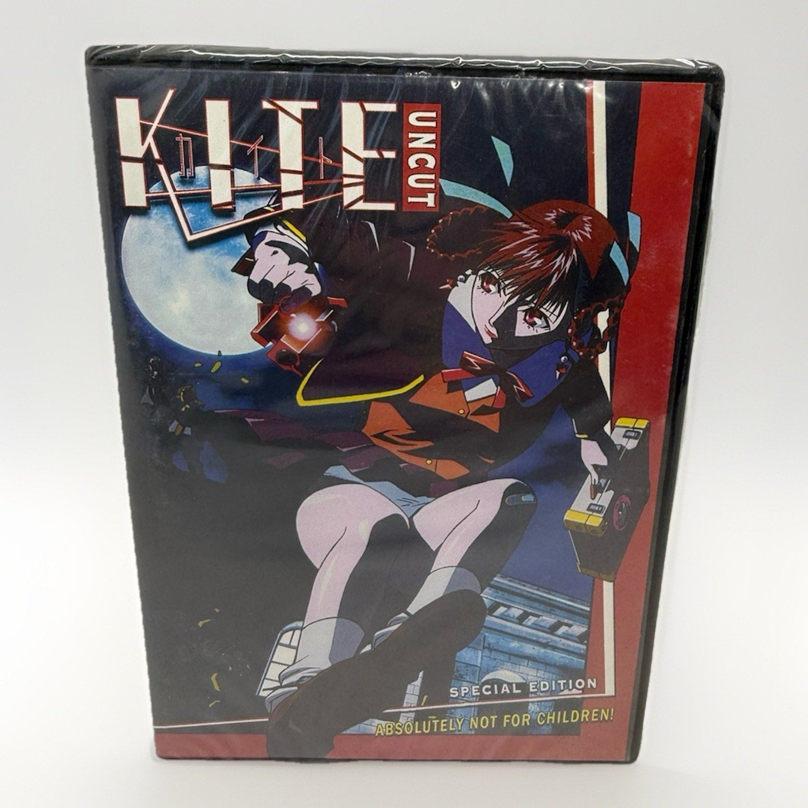 Kite Uncut Special Edition DVD 2004 Kitty Media Anime Sealed Brand New Rare - thriftgoblin