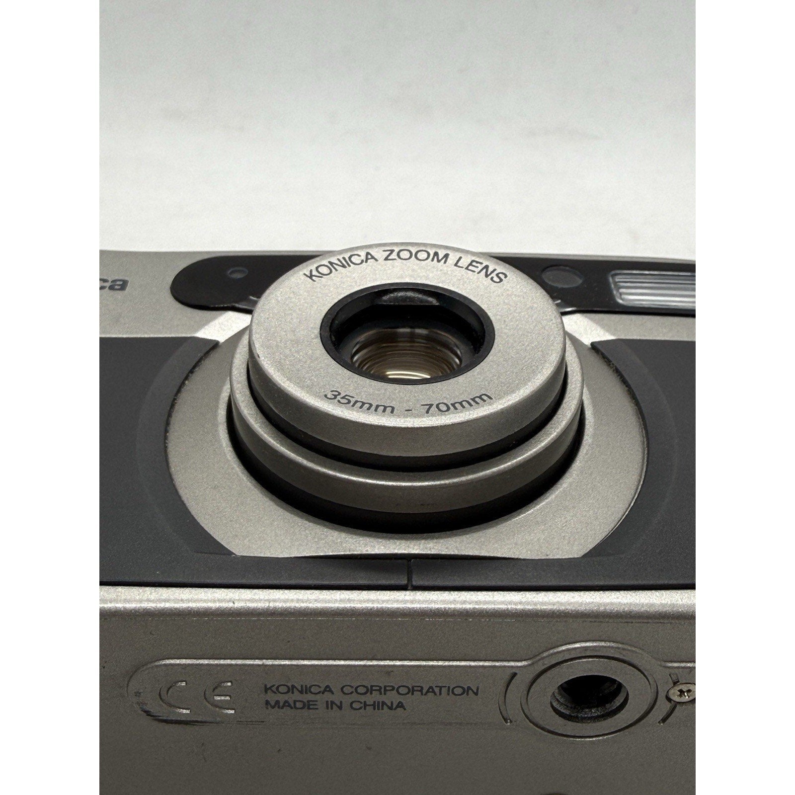 Konica Z-up 70 VP 35mm Point & Shoot Film Camera Tested Working